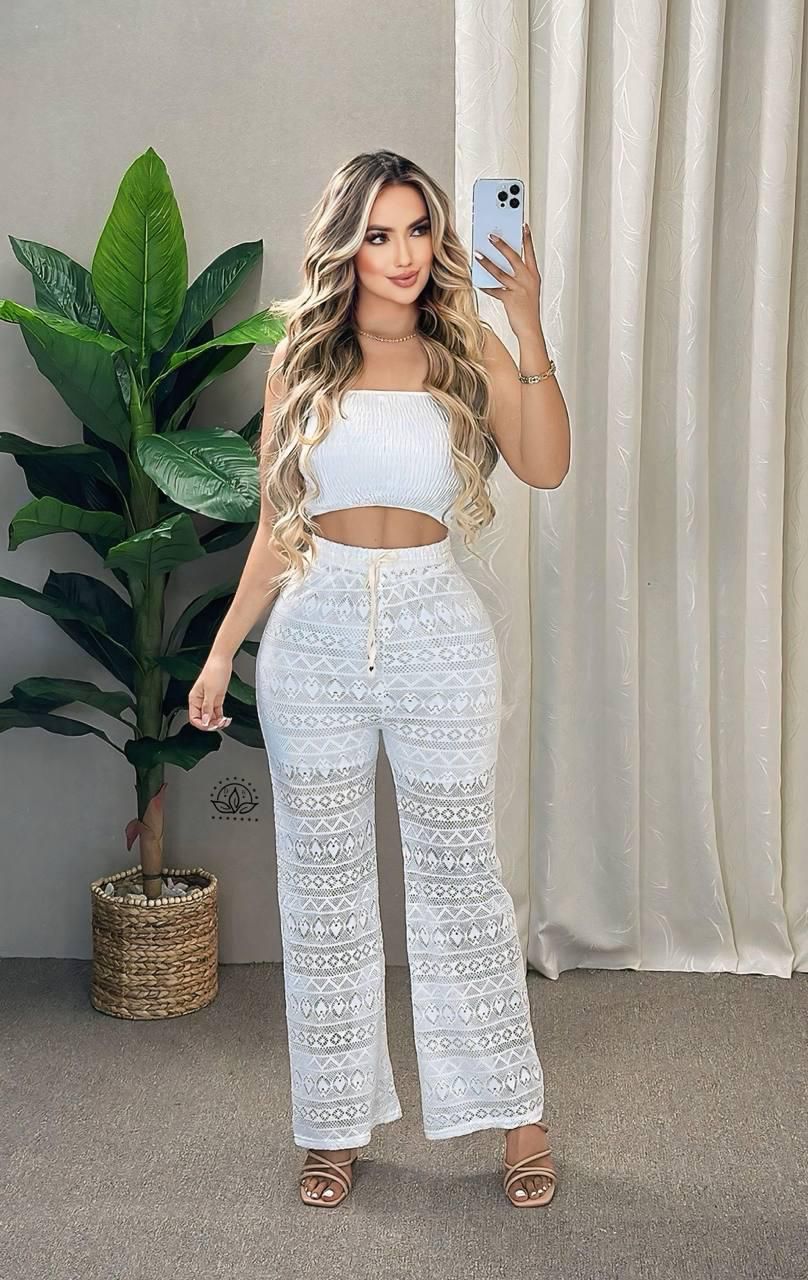 PANTALON MALLA EN CROCHE