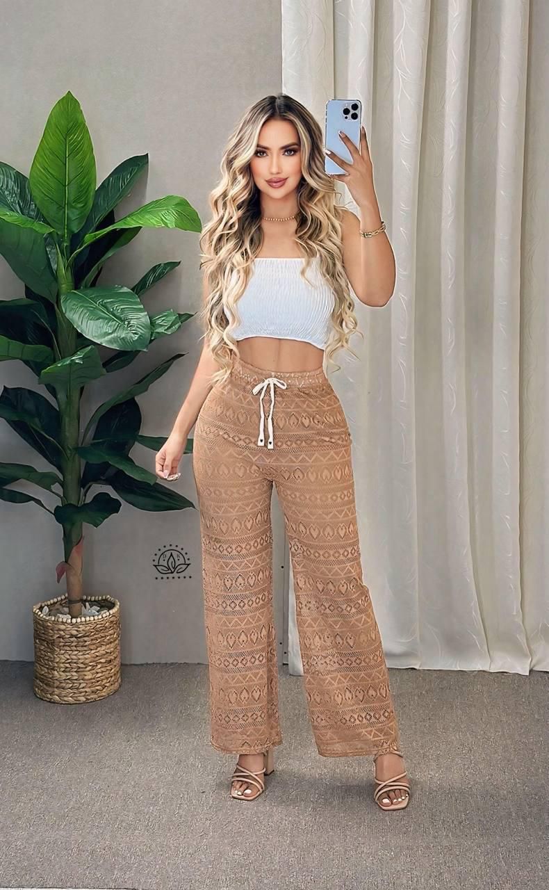 PANTALON MALLA EN CROCHE