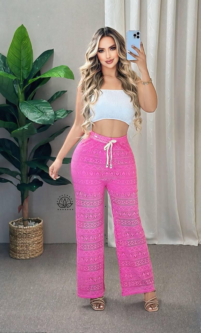 PANTALON MALLA EN CROCHE